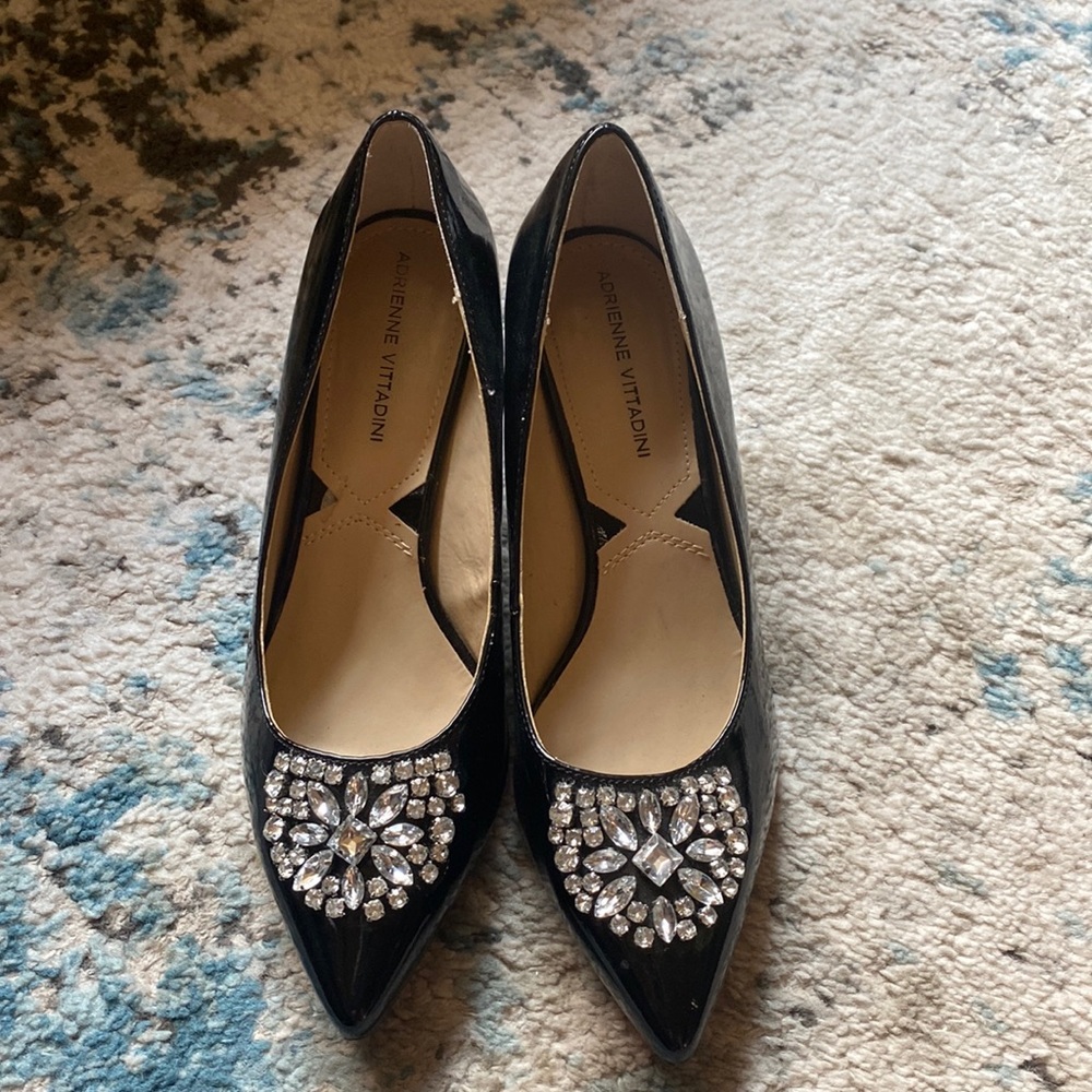 Adrienne Vittadini black dress shoes